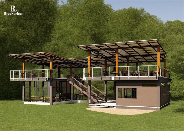 Apartamento Casa Modular Multi Espaço Com Dois Andares E Corredores