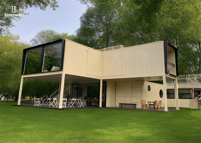 Casas modulares de chão a teto com janelas para festas Restaurantes e bares