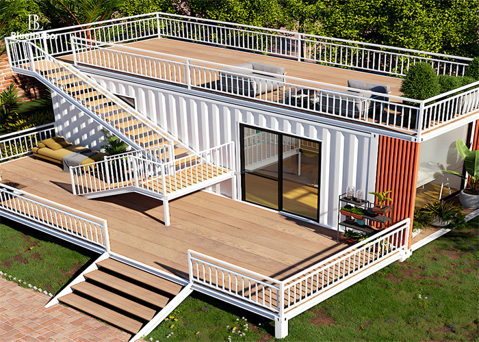 Estilo de lazer jardim Modular Casa cor e escada estilo personalizado