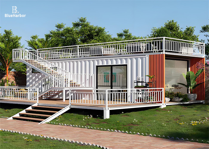 Estilo de lazer jardim Modular Casa cor e escada estilo personalizado