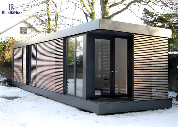 Casa Prefabricada em aço para durabilidade em mudanças climáticas e terreno irregular